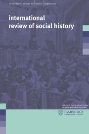 International Review of Social History Volume 68 - Issue 2 -