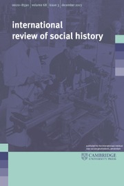 International Review of Social History Volume 68 - Issue 3 -