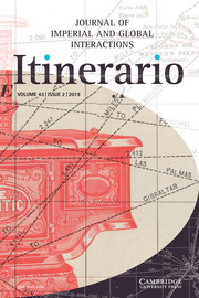 Itinerario Volume 43 - Special Issue2 -  Colonial Entanglements: Crossroads, Contact Zones and Flows in Scandinavian Global History
