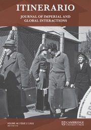 Itinerario Volume 46 - Special Issue2 -  Forced Migration and Refugee Resettlement in the Long 1940s