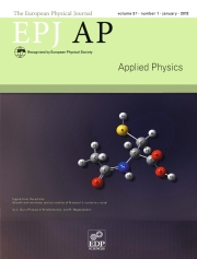 The European Physical Journal - Applied Physics Volume 57 - Issue 1 -