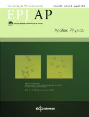 The European Physical Journal - Applied Physics Volume 59 - Issue 2 -
