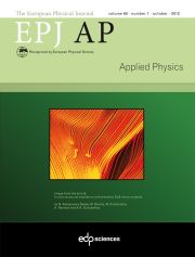 The European Physical Journal - Applied Physics Volume 60 - Issue 1 -