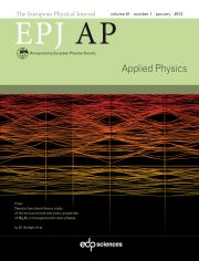 The European Physical Journal - Applied Physics Volume 61 - Issue 1 -