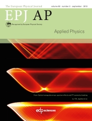 The European Physical Journal - Applied Physics Volume 63 - Issue 3 -