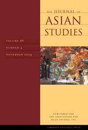 The Journal of Asian Studies Volume 68 - Issue 4 -