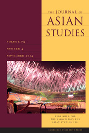 The Journal Of Asian Studies: Volume 73 - Issue 4 | Cambridge Core