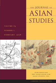 The Journal Of Asian Studies: Volume 75 - Issue 1 | Cambridge Core