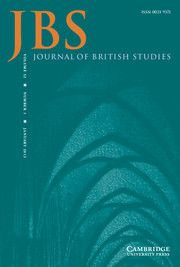 Journal of British Studies Volume 52 - Issue 1 -