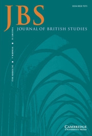 Journal of British Studies Volume 52 - Issue 4 -