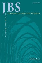 Journal of British Studies Volume 53 - Issue 1 -