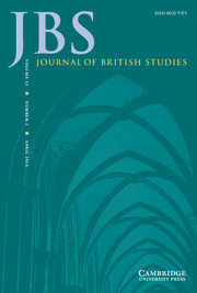 Journal of British Studies Volume 53 - Issue 2 -