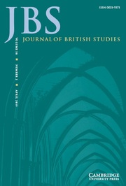 Journal of British Studies Volume 58 - Issue 2 -