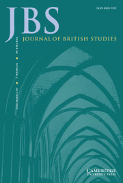 Journal of British Studies Volume 60 - Issue 4 -