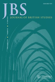 Journal of British Studies Volume 61 - Issue 4 -
