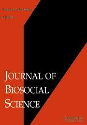 Journal of Biosocial Science Volume 36 - Issue 4 -