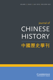 Journal of Chinese History 中國歷史學刊 Volume 2 - Special Issue2 -  Perspectives on Environmental History in China