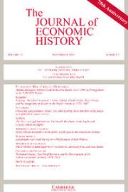 The Journal of Economic History Volume 75 - Issue 3 -