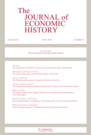 The Journal of Economic History Volume 80 - Issue 2 -