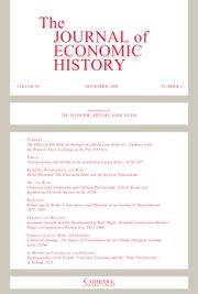 The Journal of Economic History Volume 80 - Issue 3 -