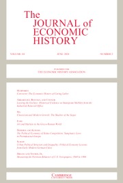 The Journal of Economic History Volume 84 - Issue 2 -
