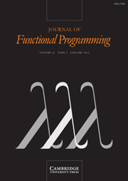 Journal of Functional Programming Volume 21 - Issue 1 -