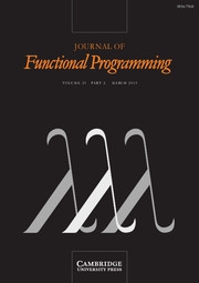 Journal of Functional Programming Volume 23 - Issue 2 -