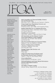 Journal of Financial and Quantitative Analysis Volume 51 - Issue 1 -
