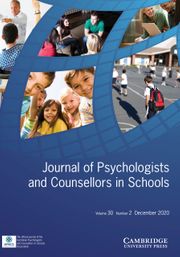Journal of Psychologists and Counsellors in Schools Volume 30 - Issue 2 -