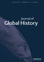 Journal of Global History Volume 12 - Issue 3 -