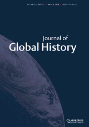 Journal of Global History Volume 13 - Issue 1 -