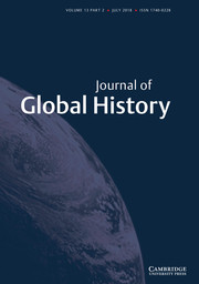Journal of Global History Volume 13 - Issue 2 -