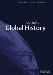 Journal of Global History Volume 16 - Issue 2 -