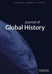 Journal of Global History Volume 16 - Issue 3 -