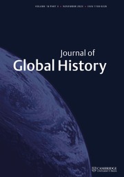 Journal of Global History Volume 18 - Special Issue3 -  Travellers, Traders and Diaspora in Antiquity: Networks and Nodes across the Indian Ocean and Eurasian World