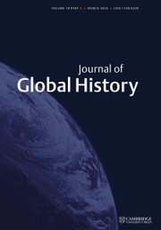 Journal of Global History Volume 19 - Issue 1 -