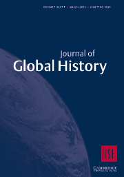 Journal of Global History Volume 1 - Issue 1 -