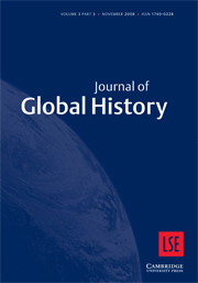 Journal of Global History Volume 3 - Issue 3 -