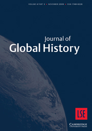 Journal of Global History Volume 4 - Issue 3 -