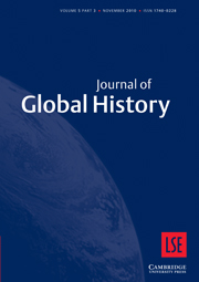 Journal of Global History Volume 5 - Issue 3 -