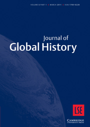 Journal of Global History Volume 6 - Issue 1 -