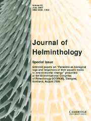 Journal of Helminthology Volume 81 - Issue 2 -  Special Issue