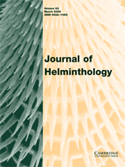 Journal of Helminthology Volume 83 - Issue 1 -