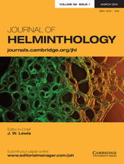 Journal of Helminthology Volume 88 - Issue 1 -
