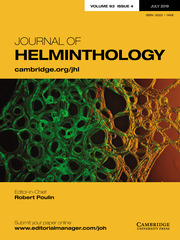 Journal of Helminthology Volume 93 - Issue 4 -