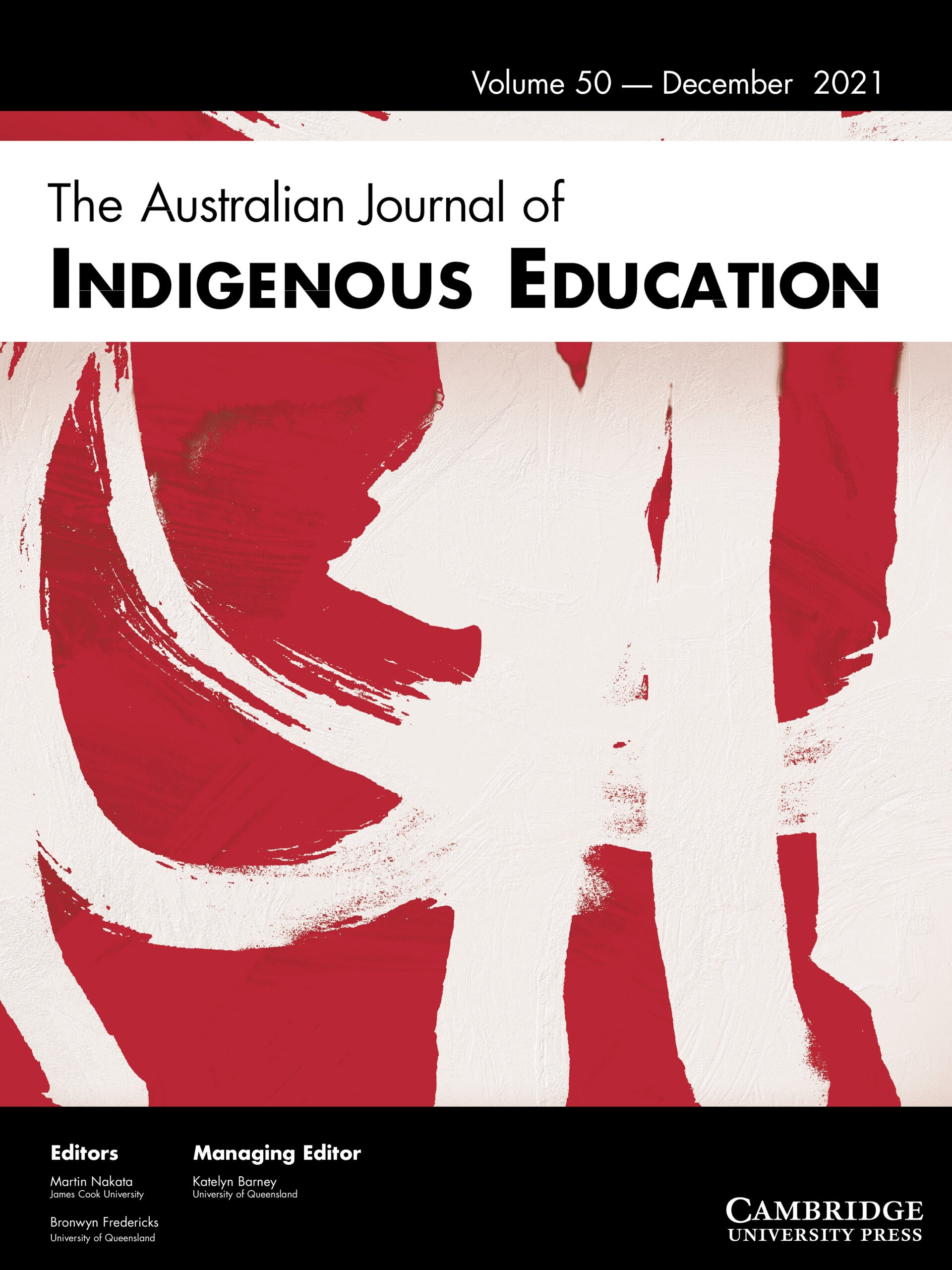 sammen Tag et bad svamp The Australian Journal of Indigenous Education | Cambridge Core