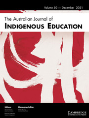 The Australian Journal of Indigenous Education Volume 50 - Issue 2 -