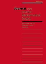 Journal of the London Mathematical Society Volume 69 - Issue 3 -
