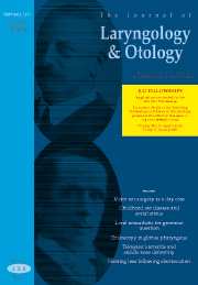 The Journal of Laryngology & Otology Volume 120 - Issue 1 -