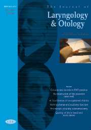 The Journal of Laryngology & Otology Volume 120 - Issue 10 -